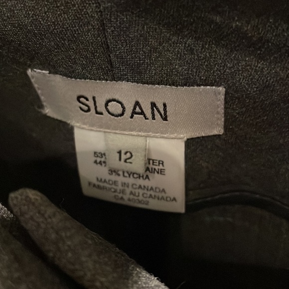 3pc wool/ poly blend suit - fine charcoal grey - Picture 13 of 13